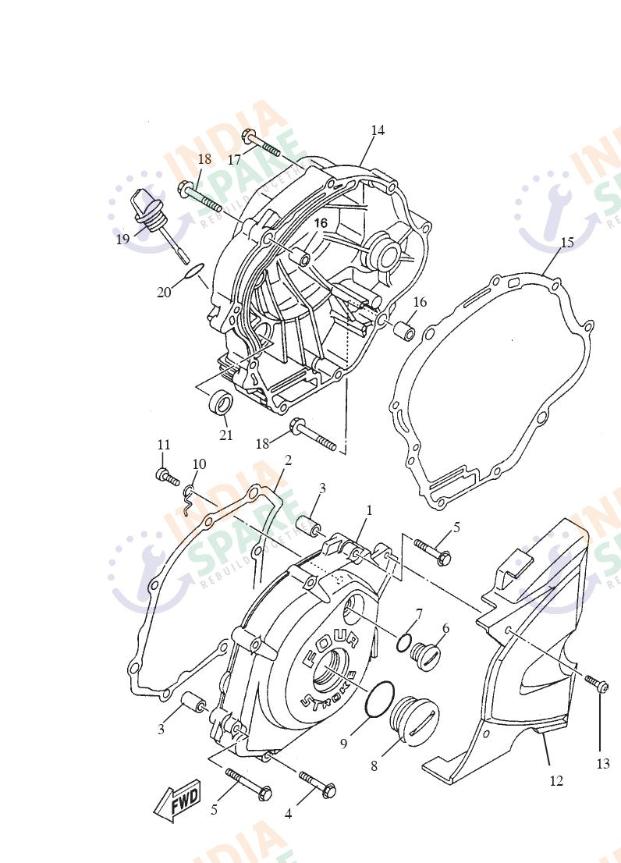 CRANKCASE COVER